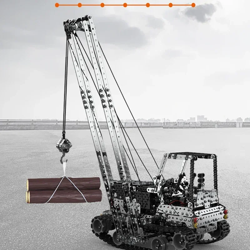 DIY Metal RC Crane Electric Ho - Claw Crane Machine recension och pris