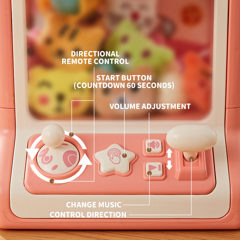 Kids DIY Electric Claw Machine - Claw Crane Machine recension och pris