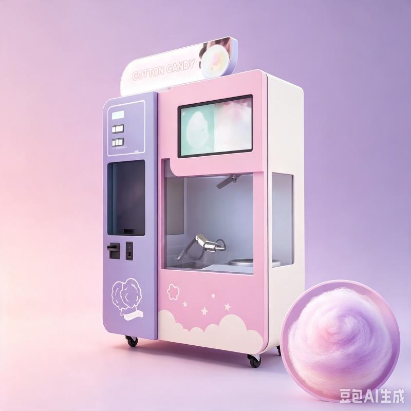 Smart Cotton Candy Vending Mac - Candy Floss Machine recension och pris