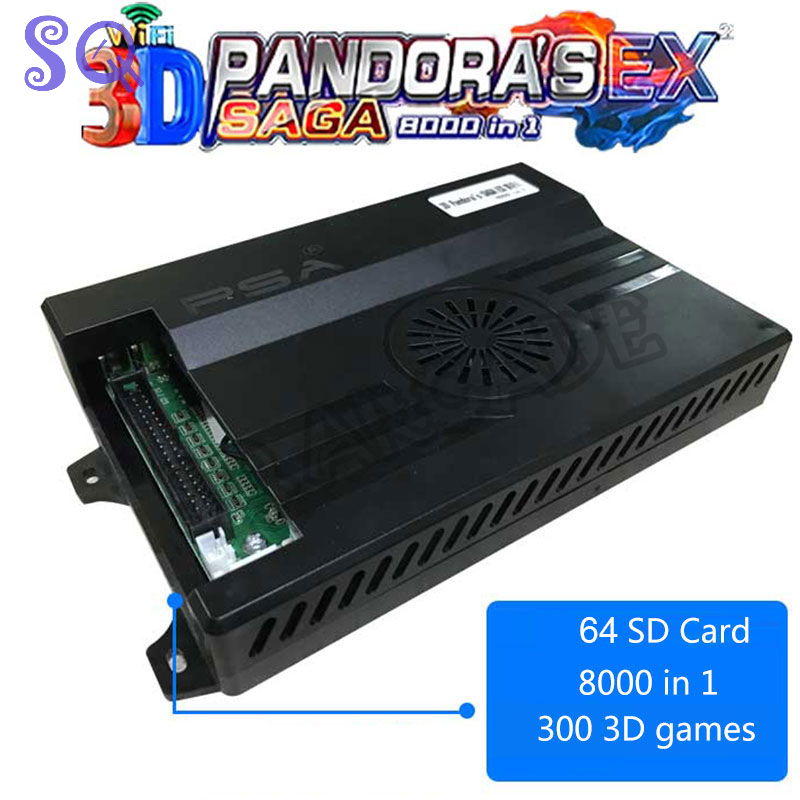 Arcade Pandora Saga Box EX2 80 - Arcade Ticket Machine recension och pris