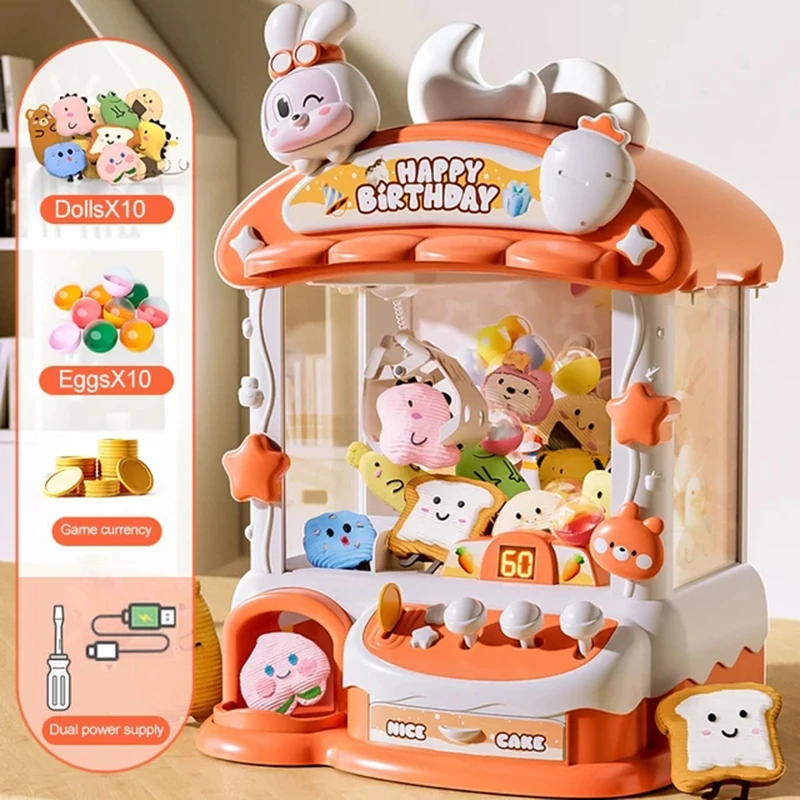 Cartoon Claw Game Machine Rabb - Claw Crane Machine recension och pris