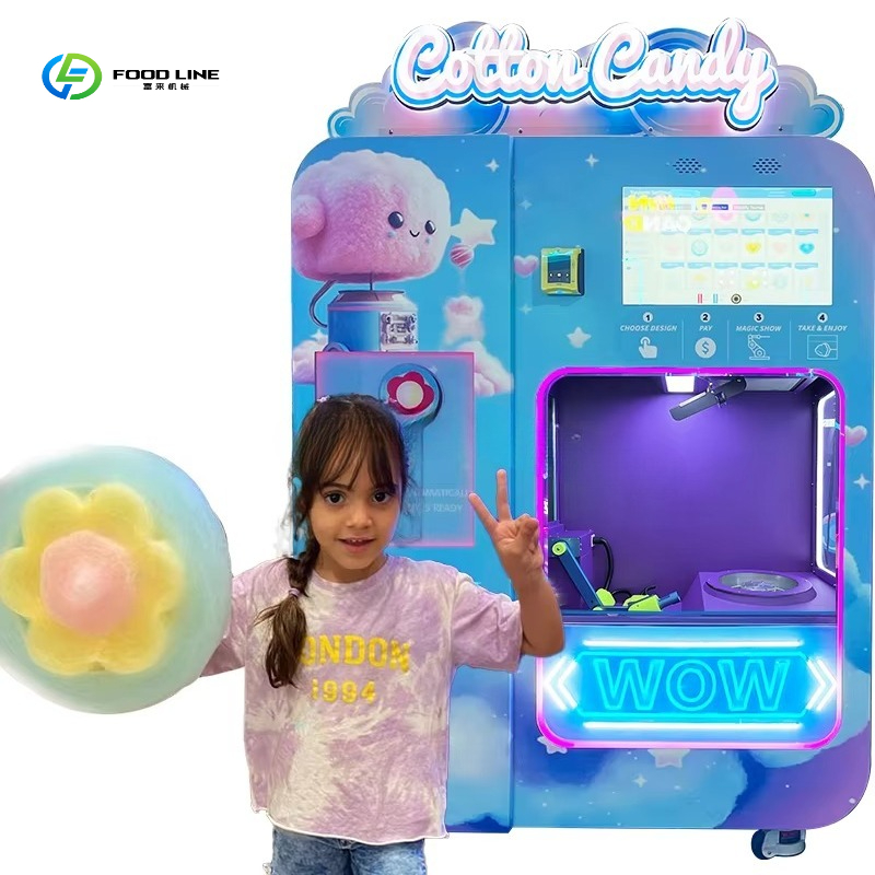 Customize Hot Sale Fully Autom - Candy Floss Machine recension och pris