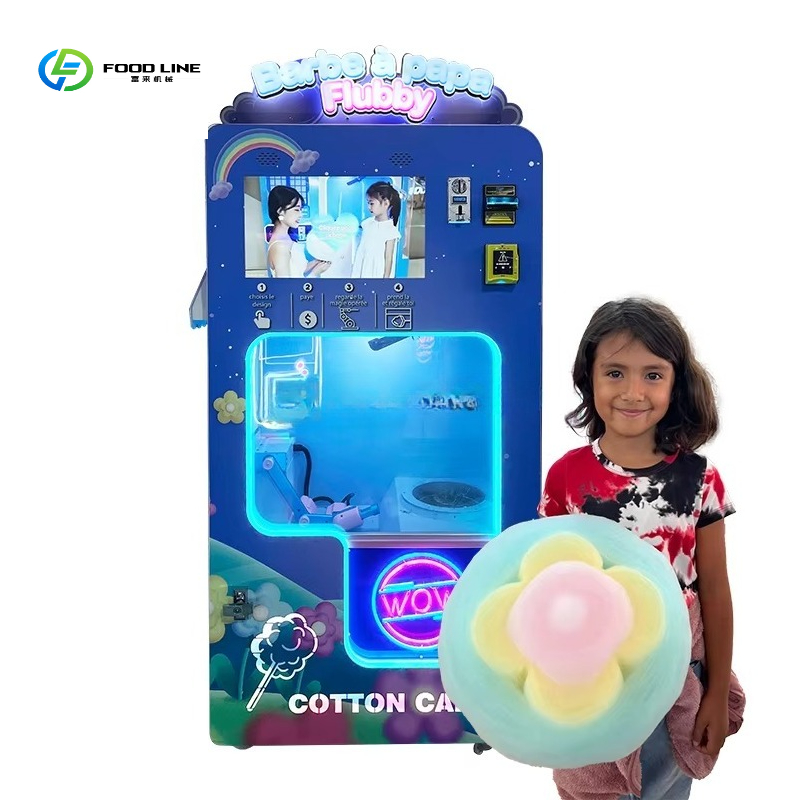Customize Hot Sale Fully Autom - Candy Floss Machine recension och pris