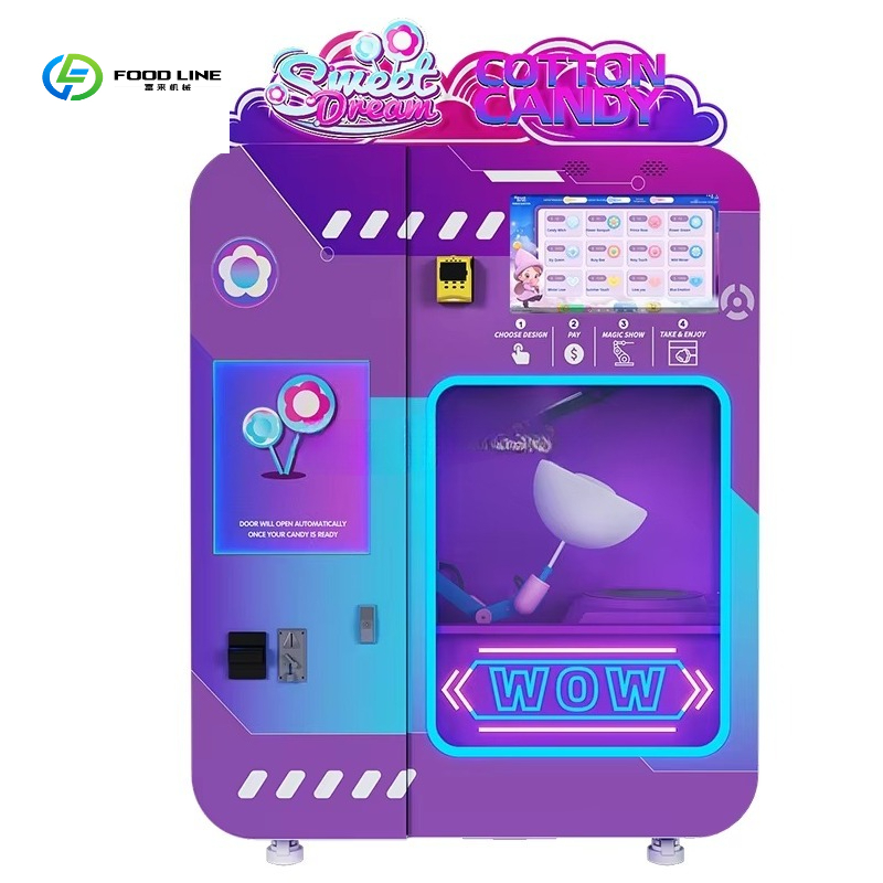 Customize Hot Sale Fully Autom - Candy Floss Machine recension och pris