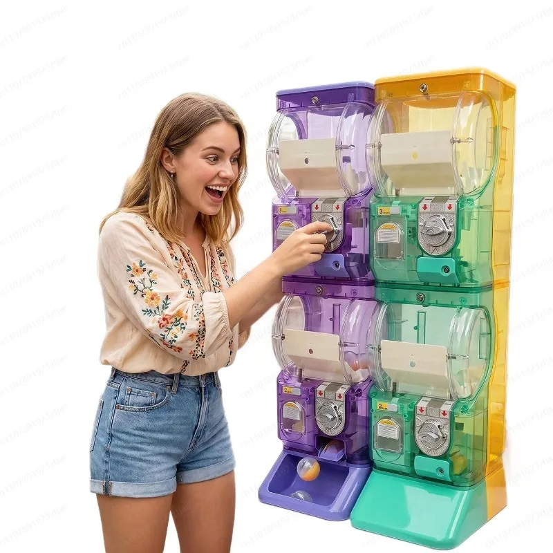 Transparent White Two Tier Gas - Arcade Vending & Laundry recension och pris