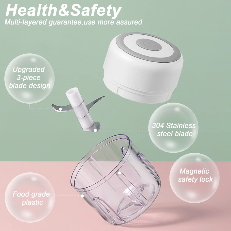 250ML Electric Garlic Grinder  - Fruit Slot Machine recension och pris