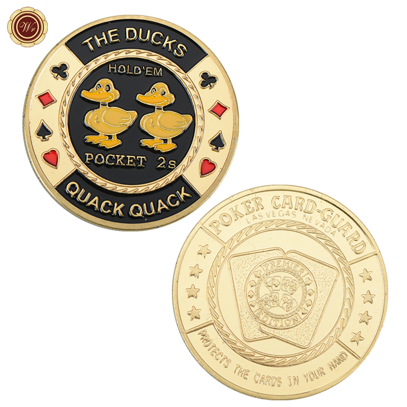 THE DUCKS Poker Casino Chips C - Token Coin Mechanism recension och pris