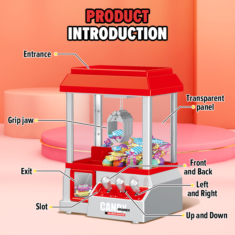 Claw Machine Arcade Game with  - Arcade Games Vending recension och pris