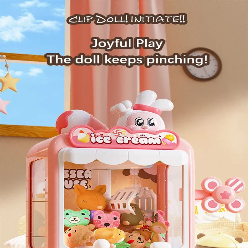 Rabbit Doll Machine Toy for Ki - Claw Crane Machine recension och pris