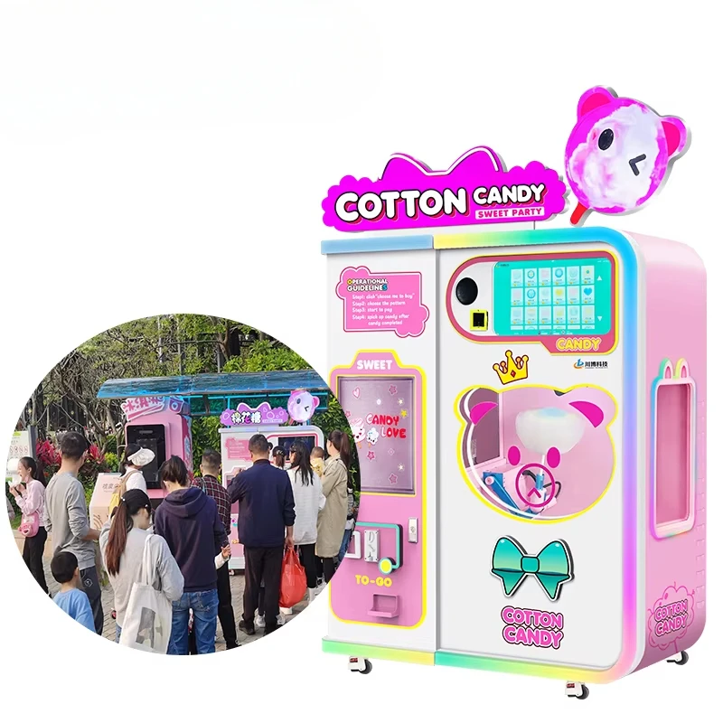 Customized Cotton Candy Vendin - Candy Floss Machine recension och pris