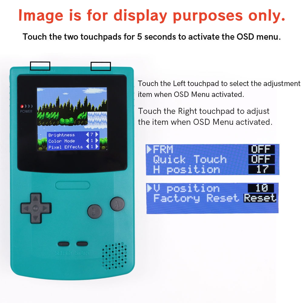 Hispeedido 2.45 Inches Drop in - Lcd Screen Arcade recension och pris